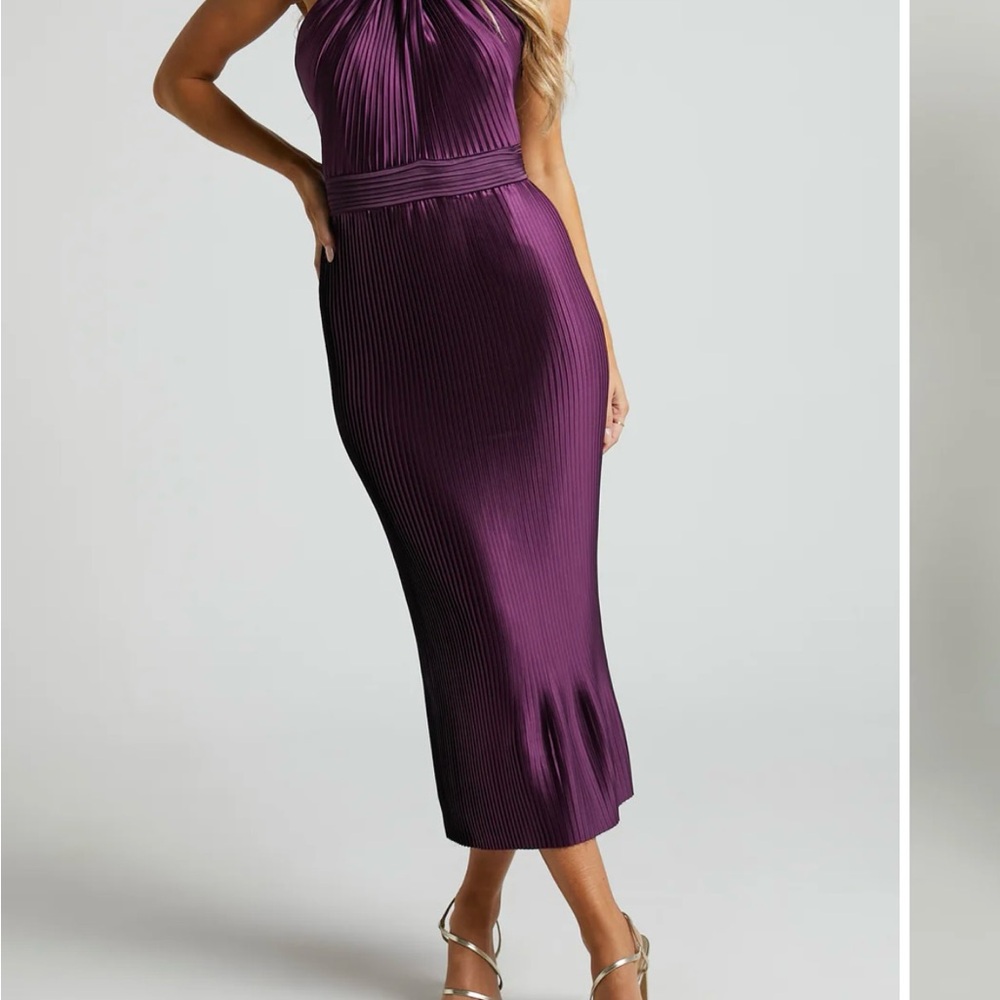 Showpo Radiant Purple Midi Dress